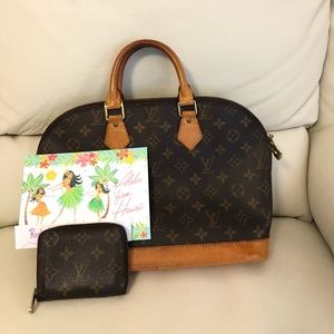Authentic Louis Vuitton Alma Pm